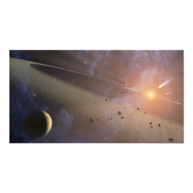 Impression Photo Système planétaire Epsilon Eridani (Devant)