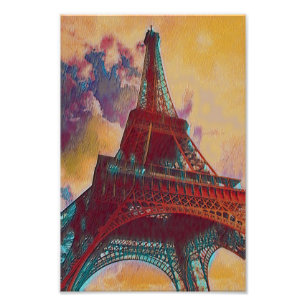 Impression Photo Tableau Tour Eiffel