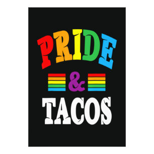 Impression Photo Tacos de la fierté LGBT