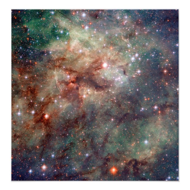 Impression Photo Tarantula Nebula Espace Hubble (Devant)