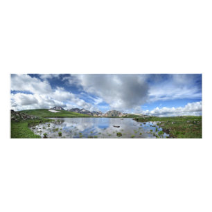 Impression Photo Tarn au-dessus du canyon d'Elk Creek sur la Div co