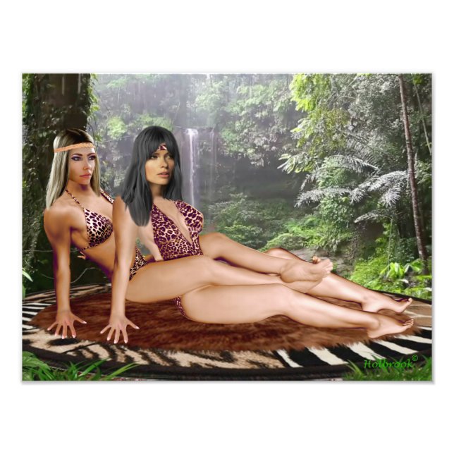 IMPRESSION PHOTO TARZANA SCISSORS LUANA #4 (Devant)