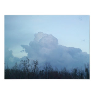 Impression Photo Teintes d'effervescence de bleu