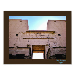 Impression Photo Temple d'Edfu
