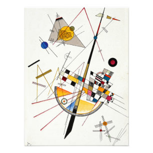 Impression Photo Tension délicate, no 85 par Wassily Kandinsky