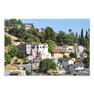 Impression Photo Terrasse de la ville