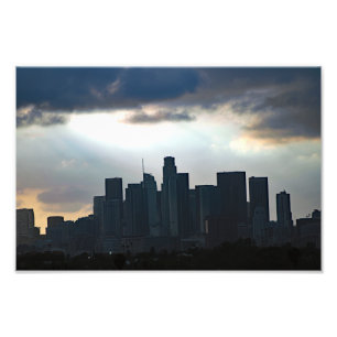 Impression Photo Terrasse de la ville