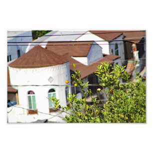 Impression Photo Terrasse de la ville