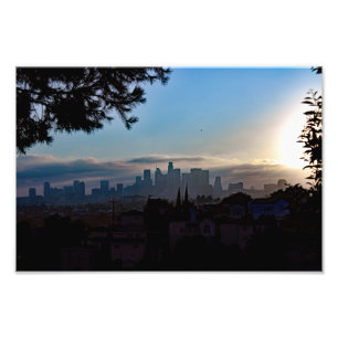 Impression Photo Terrasse de la ville