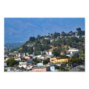 Impression Photo Terrasse de la ville