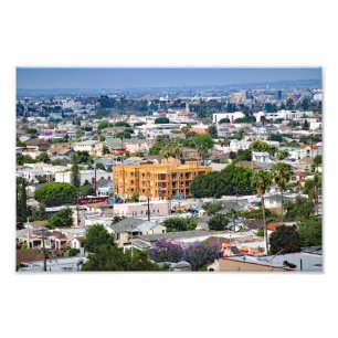 Impression Photo Terrasse de la ville