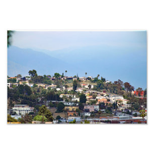 Impression Photo Terrasse de la ville
