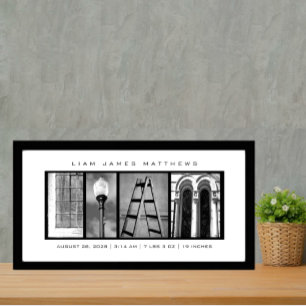 Impression Photo Texte personnalisé Liam