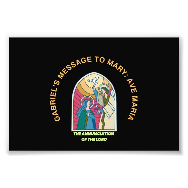 Impression Photo The Annunciation of the Lord (Devant)