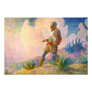 Impression Photo The Discoverer, 1928 par Newell Convers Wyeth