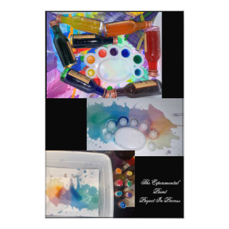 Impression Photo The Experimental Paint Project In Process