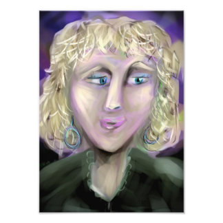 Impression Photo The Quiet Observer Expressive Feminine Portrait