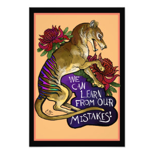 Impression Photo Thylacine : nous pouvons apprendre