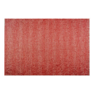 Impression Photo Tissu à rayures verticales fines rouge et or