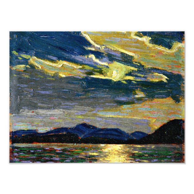 Impression Photo Tom Thomson - Hot Summer Moonlight (Devant)