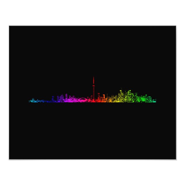 Impression Photo Toronto Rainbow (Devant)