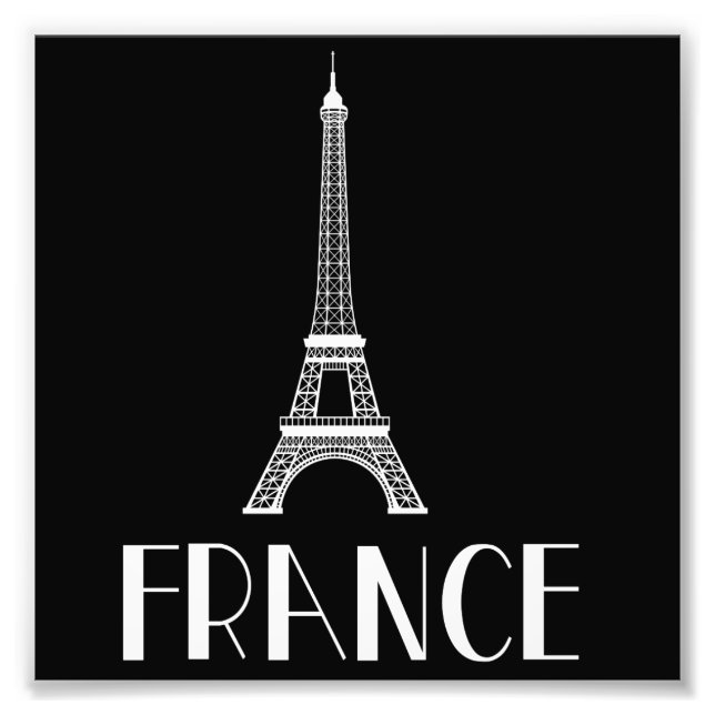 Impression Photo Tour Eiffel (Devant)