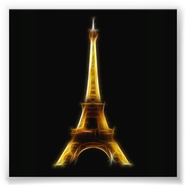 Impression Photo Tour Eiffel à Paris (Devant)