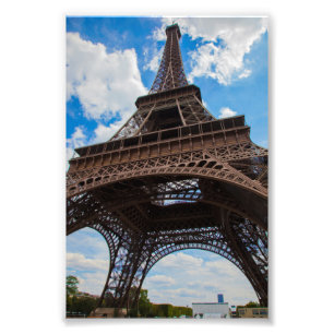 Impression Photo Tour Eiffel de dessous