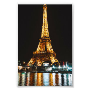 Impression Photo Tour Eiffel par nuit