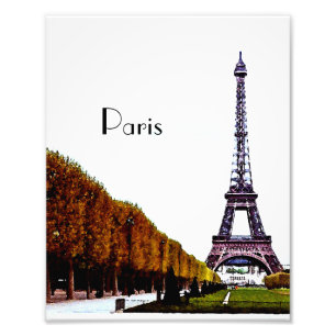 Impression Photo Tour Eiffel - Paris