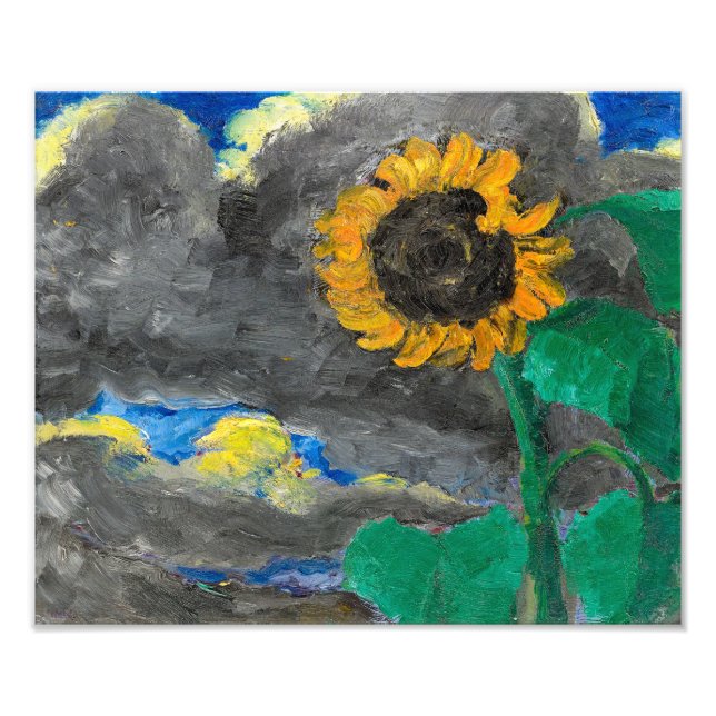 Impression Photo Tournesol | Emil Nolde | (Devant)
