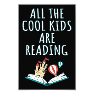 Impression Photo Tous Les Enfants Cool Lisent II