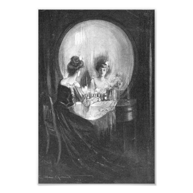 Impression Photo Tout est Vanity, par Charles Allan Gilbert (Devant)