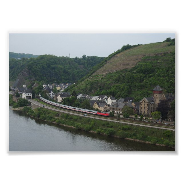 Impression Photo Train de voyageurs à Kobern-Gondorf (Devant)