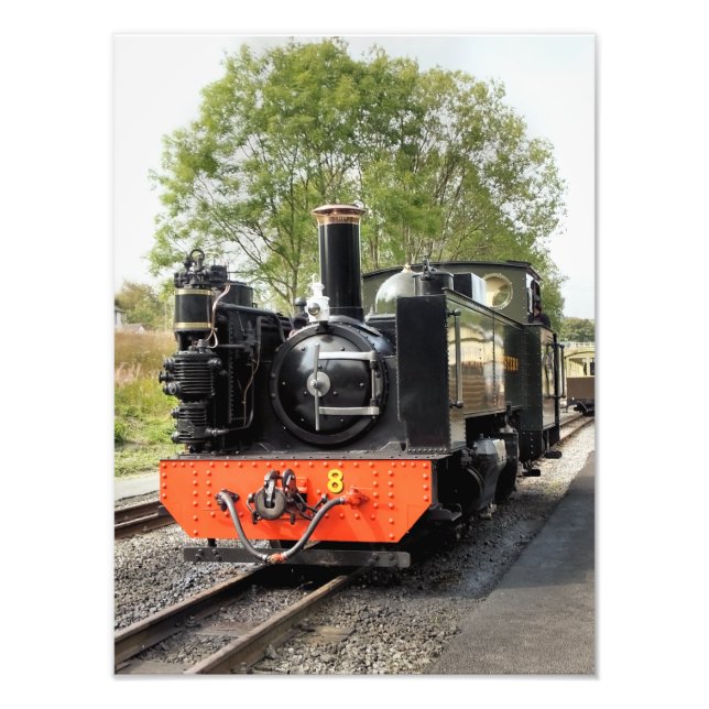 IMPRESSION PHOTO TRAINS À VAPEUR (Devant)