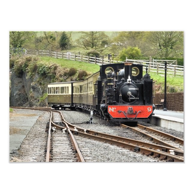 IMPRESSION PHOTO TRAINS À VAPEUR (Devant)