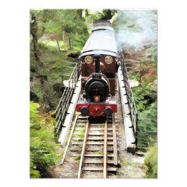 IMPRESSION PHOTO TRAINS À VAPEUR