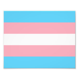 Impression Photo Transgender Pride Flag