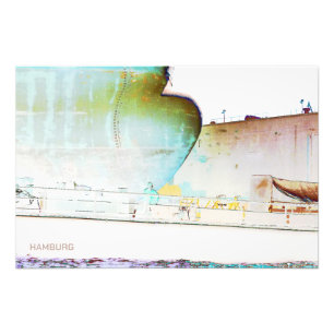 Impression Photo Travail de quai à Hambourg Art de SACHERS