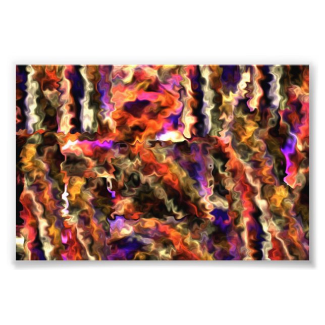 Impression Photo Trois fois l'occasion Art Abstrait moderne (Devant)