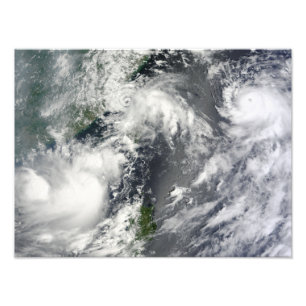 Impression Photo Trois fortes tempêtes