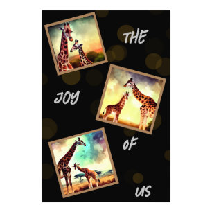 Impression Photo Trois Images Minimales De La Joie De Nous,