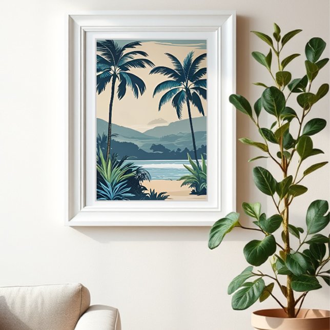 Impression Photo Tropical Blue 1 Imprimer (Créateur téléchargé)