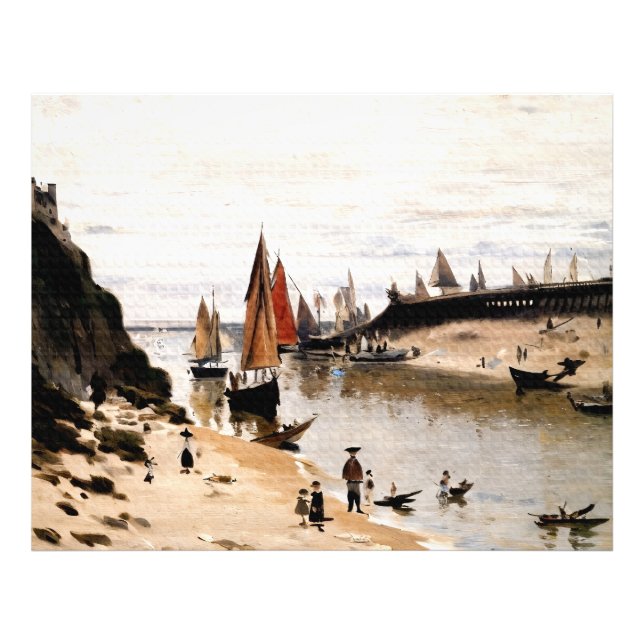 Impression Photo Trouville Breakwater (Devant)