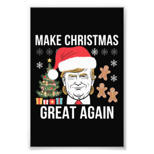 Impression Photo Trump 2024, une nouvelle grande élection pour Noël