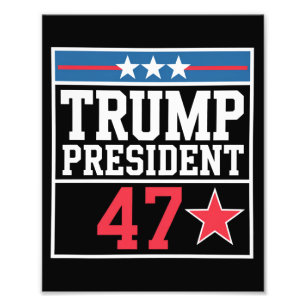 Impression Photo Trump remporte l'élection 2024 Trump a gagné 2024