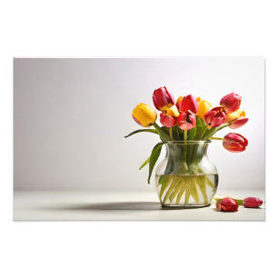 Impression Photo Tulipes de printemps pour la Saint Valentin