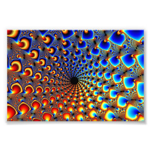 Impression Photo Tunel - Art Fractal