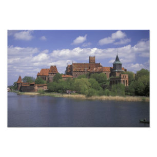 Impression Photo UE, Pologne, Poméranie, Malbork. L'Europe