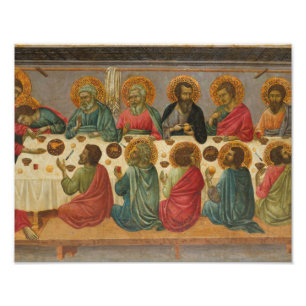 Impression Photo Ugolino di Nerio - La Dernière Cène